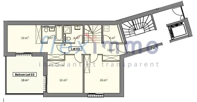 Duplex nuovo - terrazza e balconi Spazio e luce alla sommità del Giura – foto 10 di 11