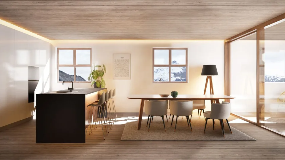 ELEGANT 3.5-ROOM APARTMENTS WITH PANORAMIC LOGGIAS