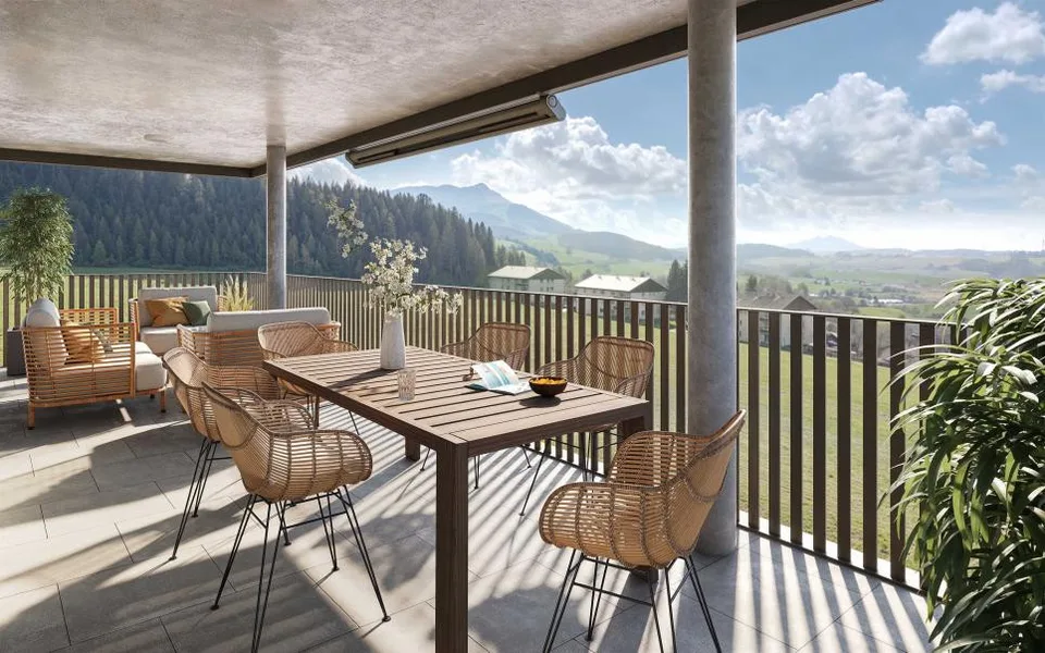 Dachboden mit großer Terrasse - Baustelle im Gange!