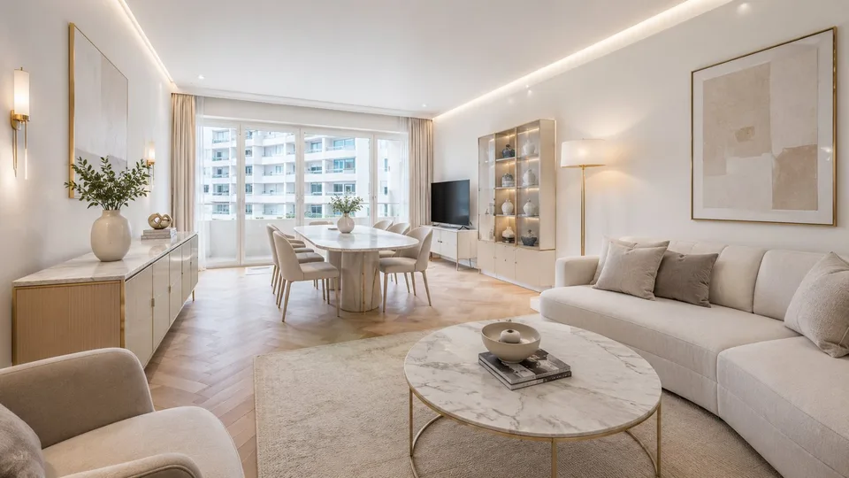 En exclusivité - Appartement traversant lumineux avec vue dégagée au coeur de Genève