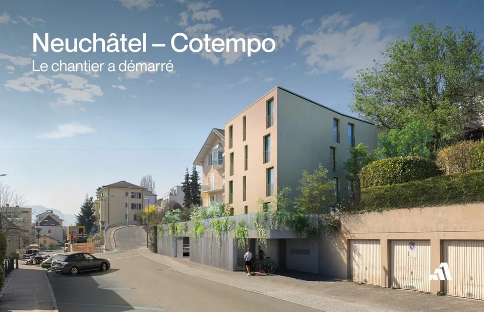 Résidence Cotempo : Appartement de 5.5 pièces au rez - Lot A