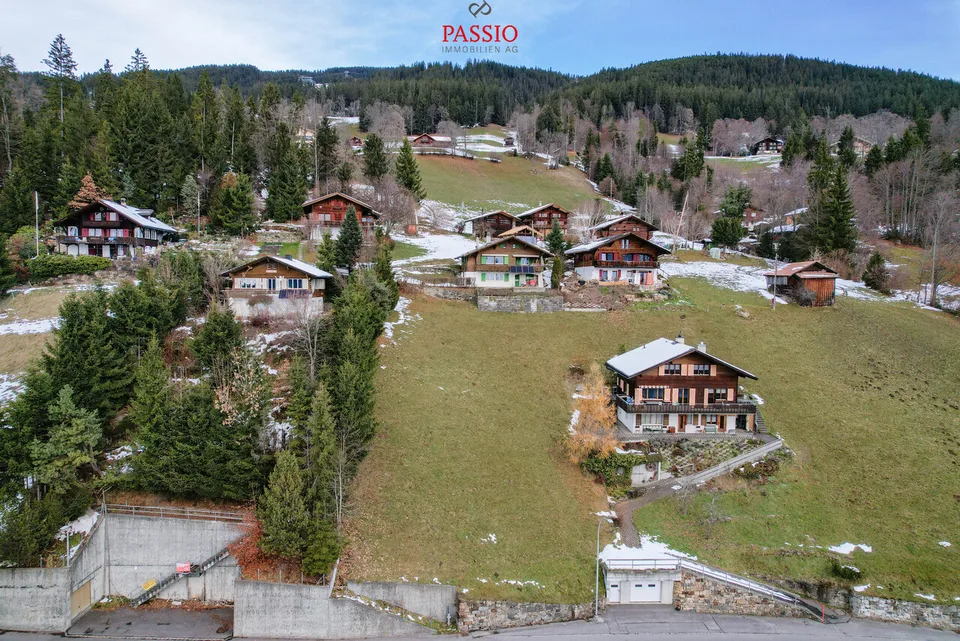Terreno edificabile di 849m² con vista sul lago e panorama alpino
