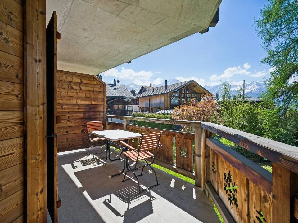 Splendid 4-room duplex in the center of Chesières