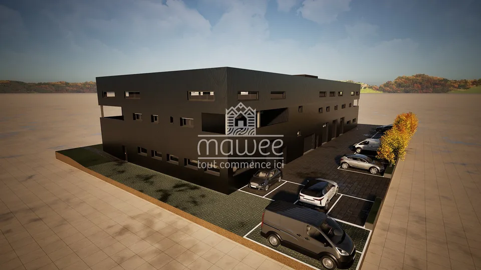 Spacieux bureau de 101 m² avec place de parc incluse
