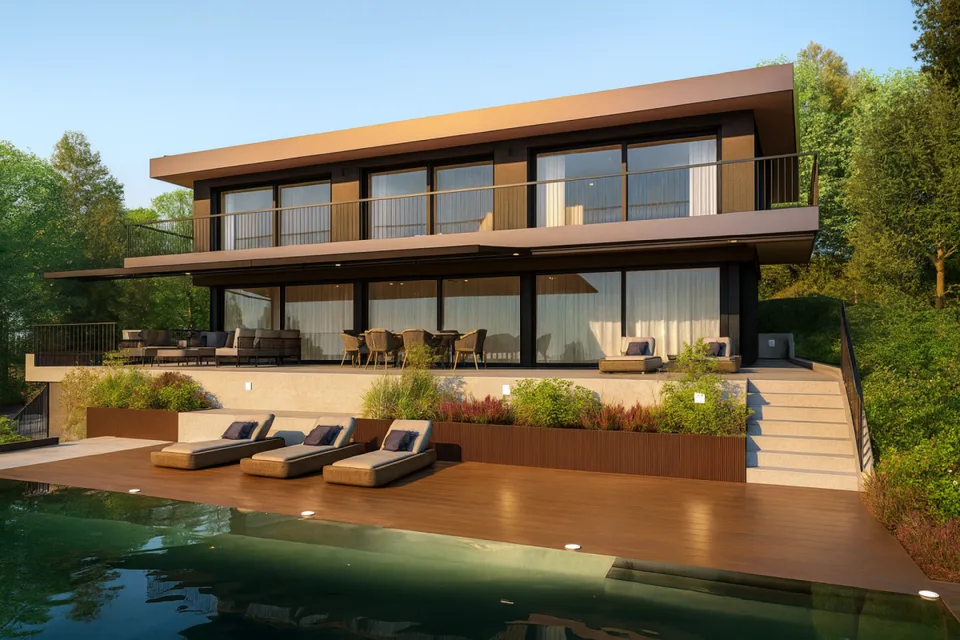 Magnifique villa de 5.5 pièces avec vue panoramique sur le Léman