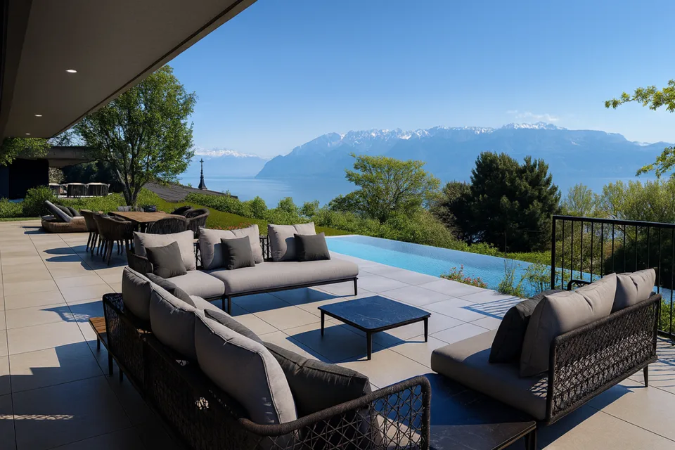 Magnifique villa de 5.5 pièces avec vue panoramique sur le Léman – Foto 6 von 9