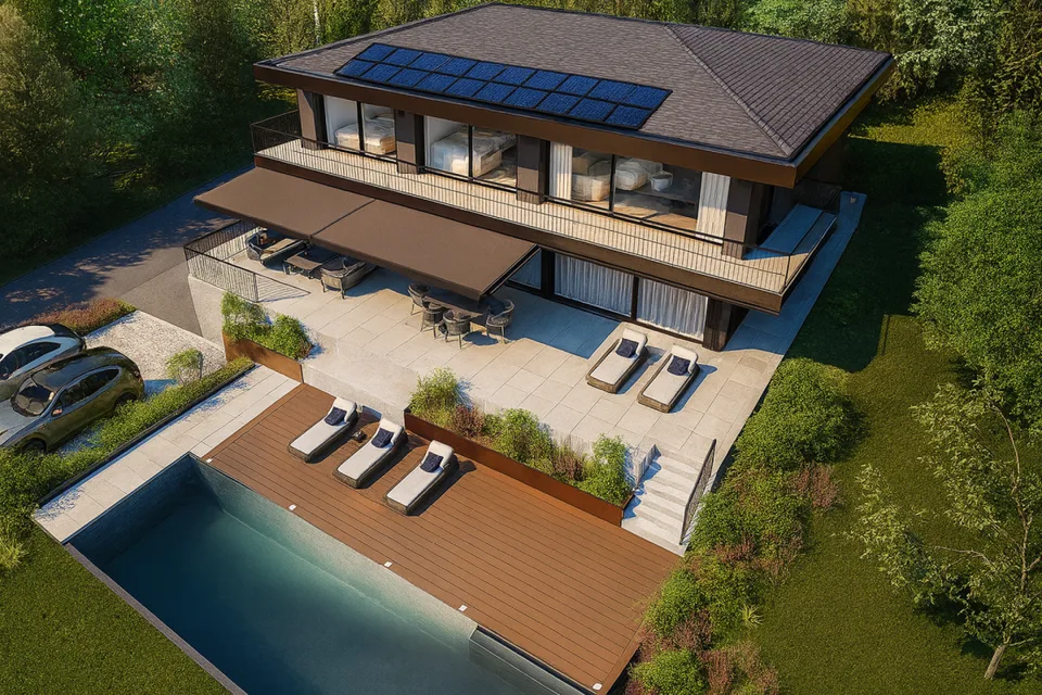 Magnifique villa de 5.5 pièces avec vue panoramique sur le Léman – Foto 7 von 9