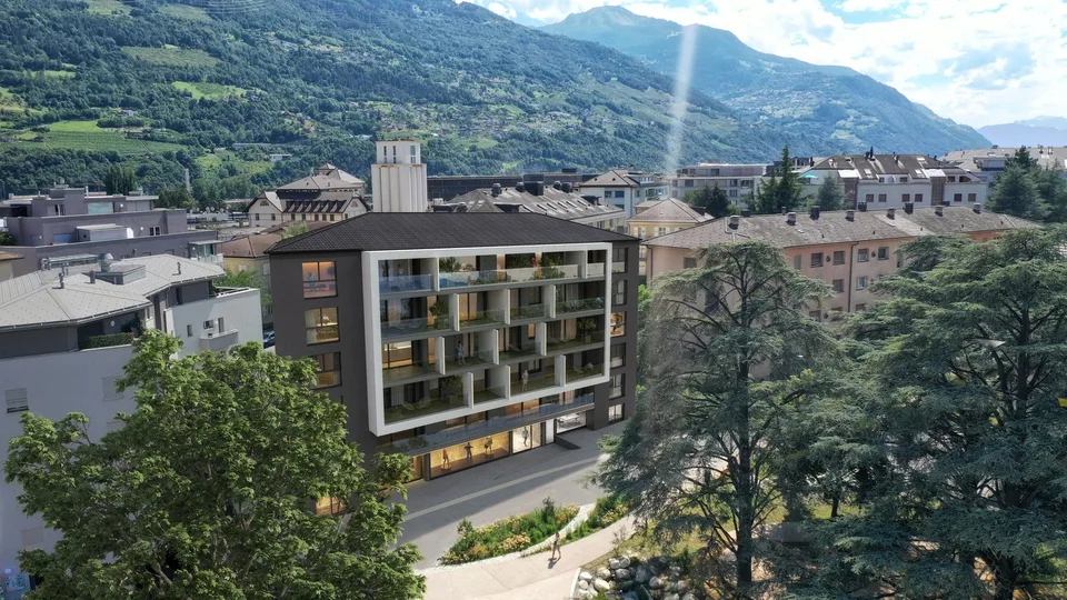 Spazi commerciali locali in vendita in un nuovo sviluppo "Aubépines22" a Sion