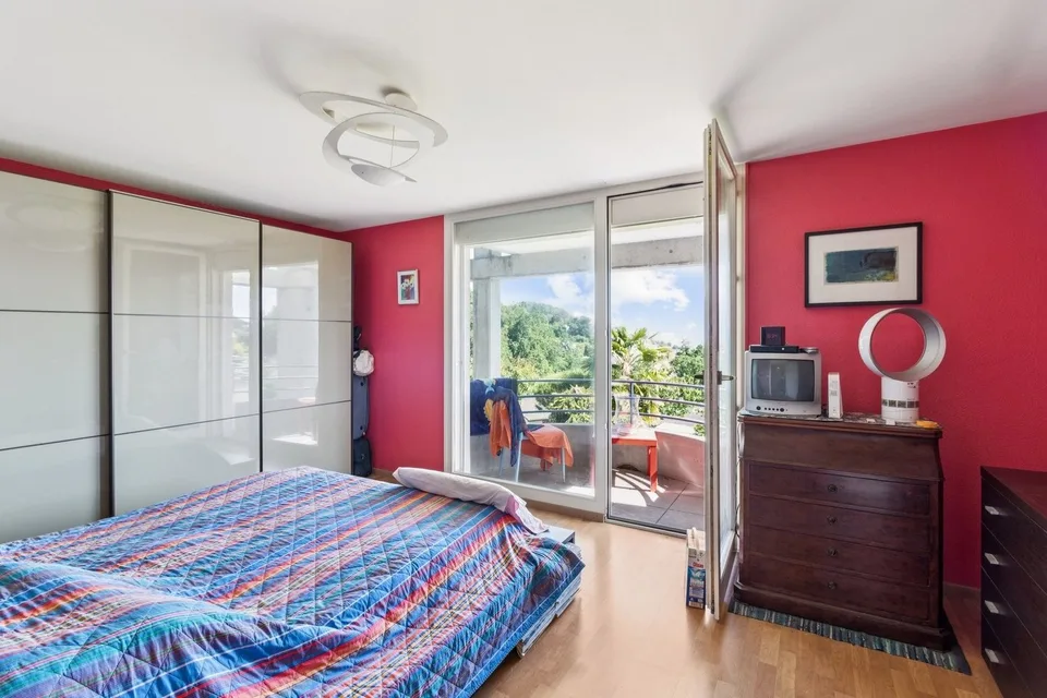Duplex mit außergewöhnlichem Blick auf den See - Eine Terrasse am Genfersee