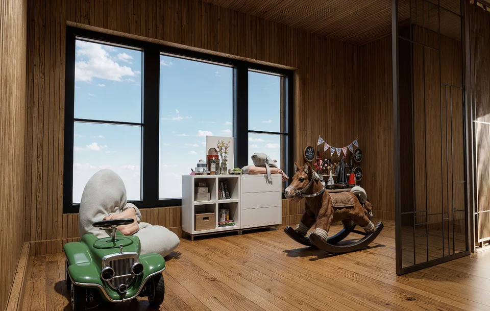 Projekt der Renovierung des Hotels Derby - Loèche-les-Bains – Foto 8 von 13