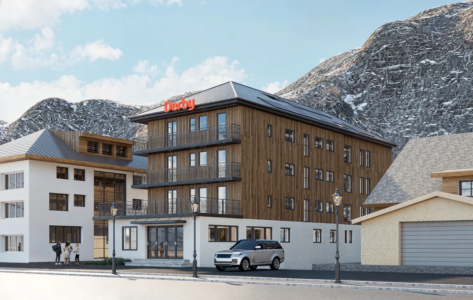 Projekt der Renovierung des Hotels Derby - Loèche-les-Bains – Foto 13 von 13