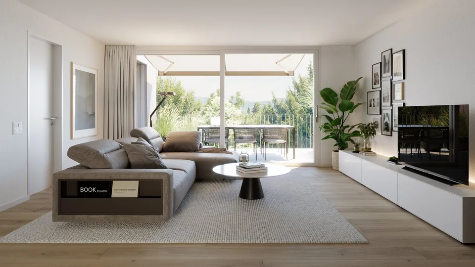 Maisonette 4,5 pièces en construction neuve sur la pente sud à Wallisellen