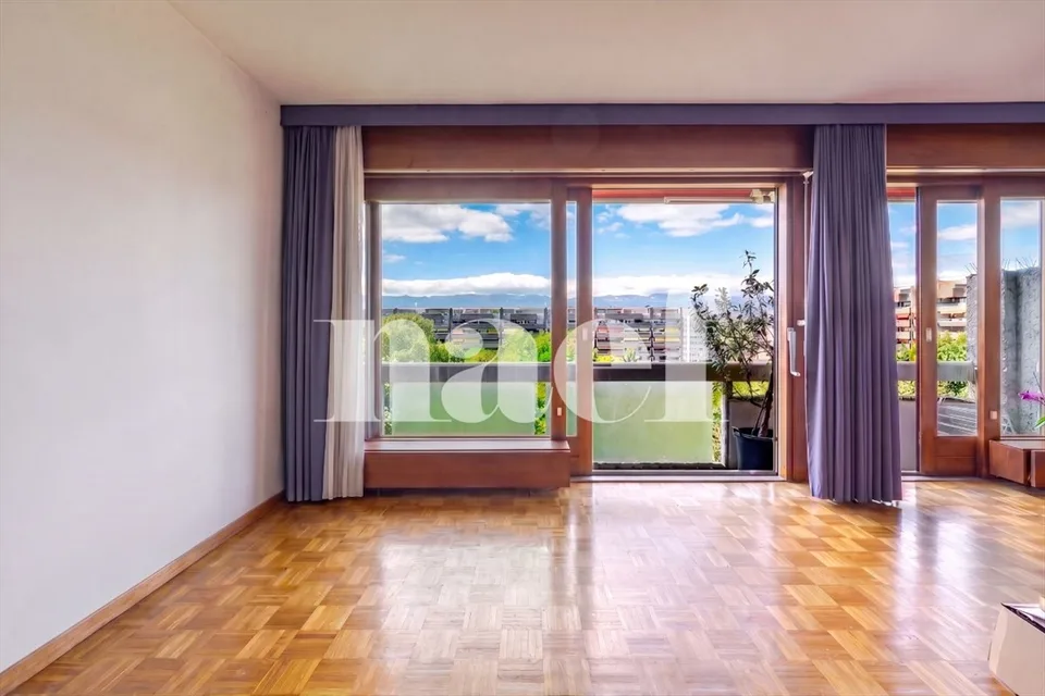 Klein-Saconnex - Helles Apartment mit freier Sicht, nur zwei Schritte von internationalen Organisationen entfernt
