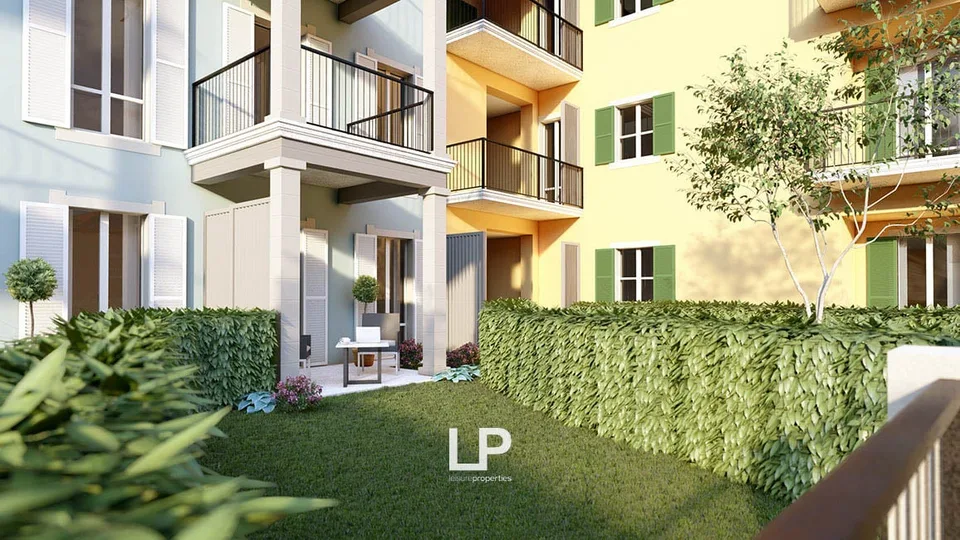 Zwei-Zimmer-Wohnung im ersten Stock mit Terrasse in einer neu gebauten Residenz