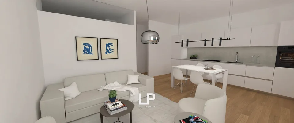 Appartamento di due camere al primo piano con terrazza in una residenza di nuova costruzione – foto 18 di 27