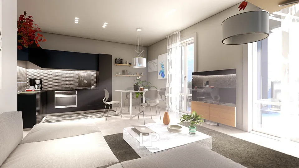 Appartamento di due camere al primo piano con terrazza in una residenza di nuova costruzione – foto 10 di 27