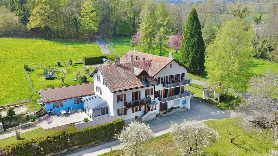 Exclusivité – Duplex 5 pièces avec jardin et garage à Le Vaud (proche Nyon)