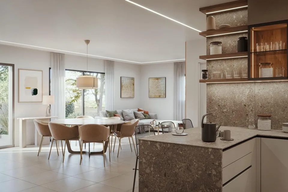 Ampio appartamento di 4.5 locali con giardino privato