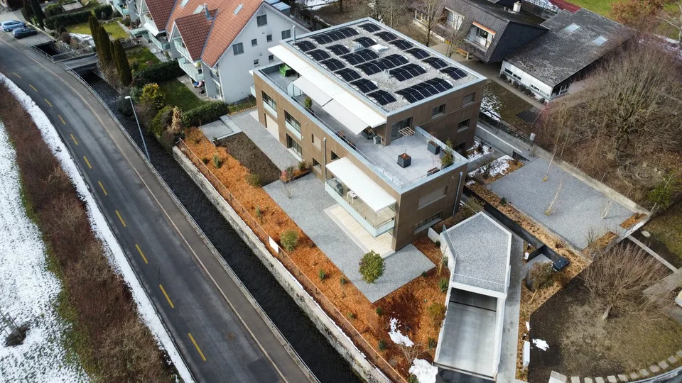 Zwei Einstellhallenplätze in Oberdiessbach aus Neubauprojekt 2025