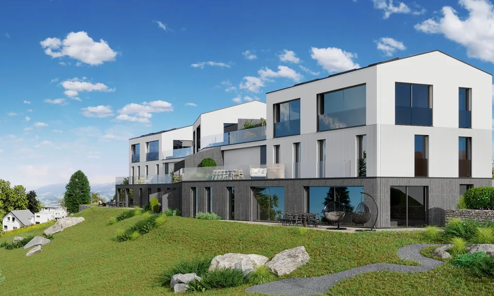 Superbes Triplex-Terrasse de standing à Sorens / 3 sur 6 vendu – photo 12 sur 12