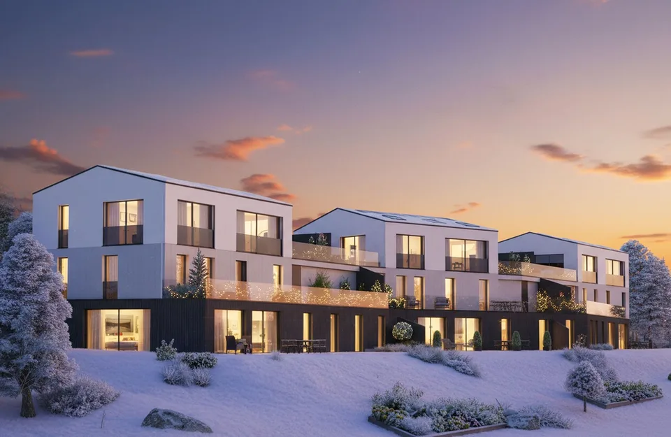 Superbes Triplex-Terrasse de standing à Sorens / 3 sur 6 vendu – photo 6 sur 12