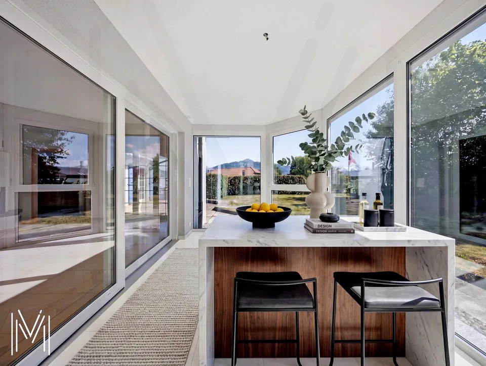 Villa d'exception de 6,5 pièces dans un quartier calme résidentiel avec vue exceptionnelle ! – photo 7 sur 13