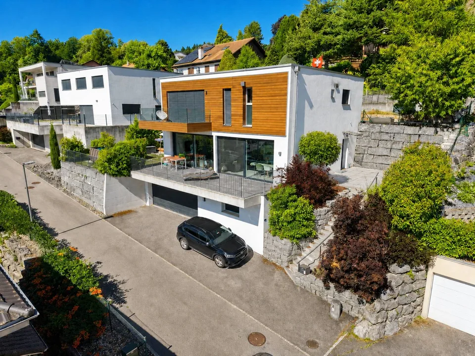 Villa d'architecte contemporaine avec espaces généreux