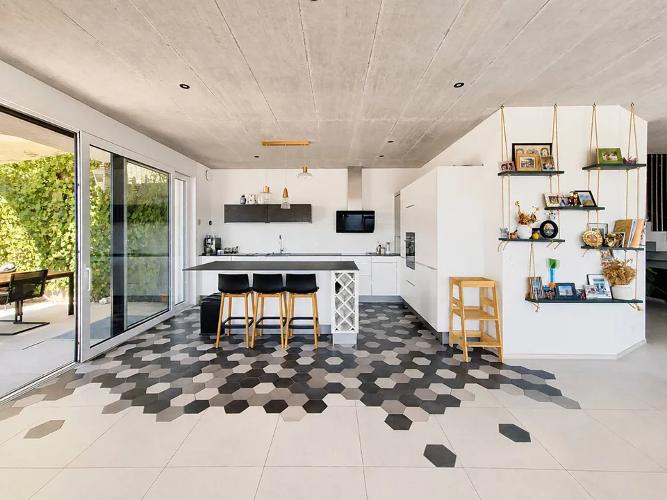 Villa in stile architettonico contemporaneo con spazi generosi