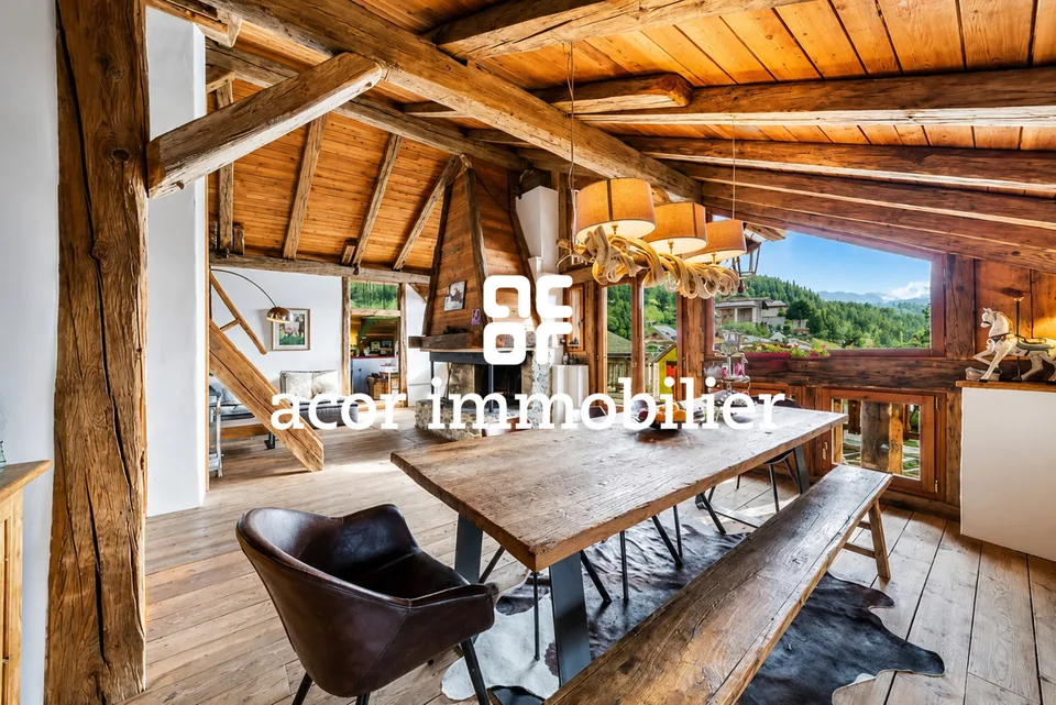 Chalet de charme chaleureux avec belle exposition