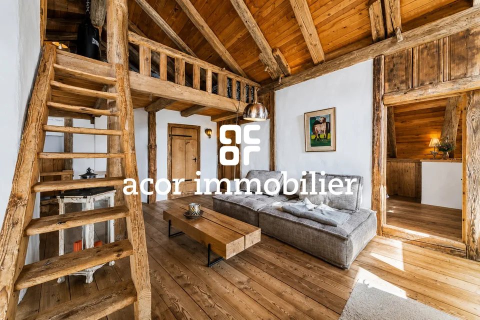 Chalet de charme chaleureux avec belle exposition