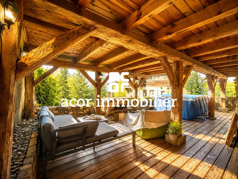 Chalet de charme chaleureux avec belle exposition
