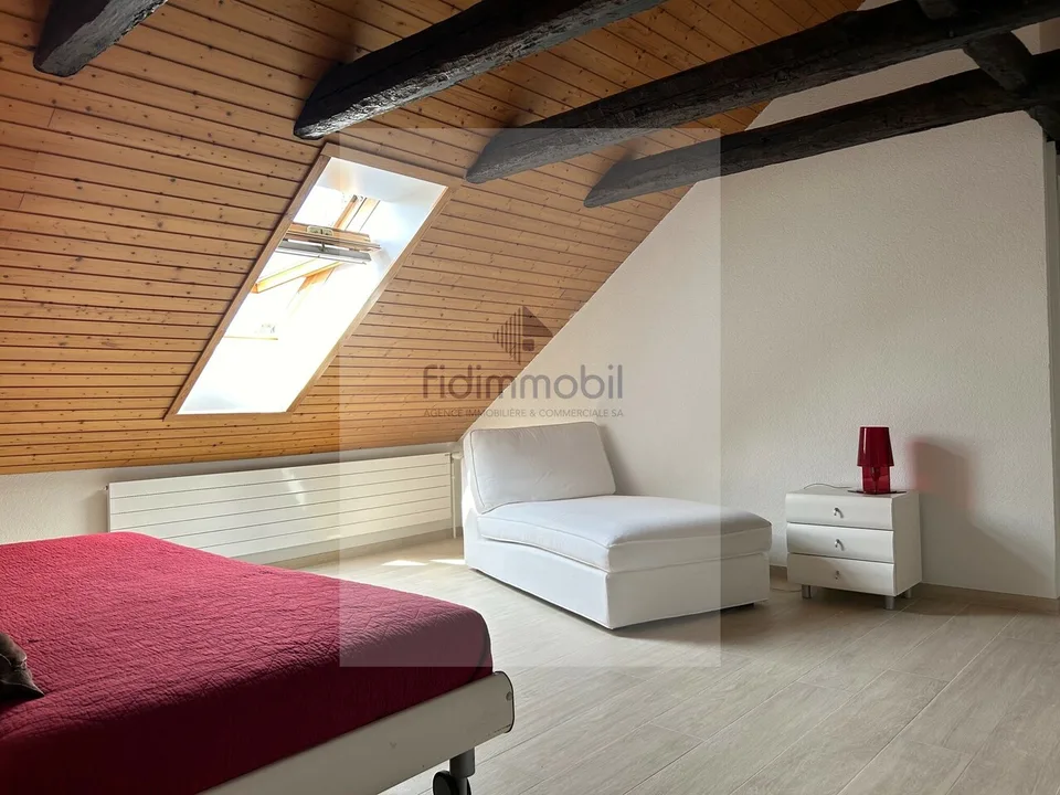 BEL APPARTEMENT PARTIELLEMENT RÉNOVÉ DANS DEMEURE VILLAGEOISE – photo 6 sur 13