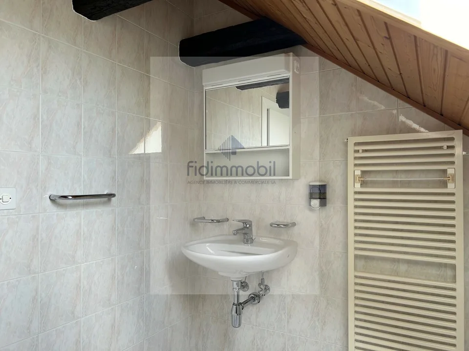 BEL APPARTEMENT PARTIELLEMENT RÉNOVÉ DANS DEMEURE VILLAGEOISE – photo 12 sur 13