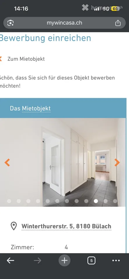 4 Zimmer Wohnung
