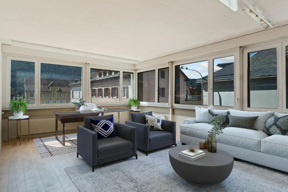 St-Imier, Büro / Kabinett ideal gelegen, Fläche ab 27m2