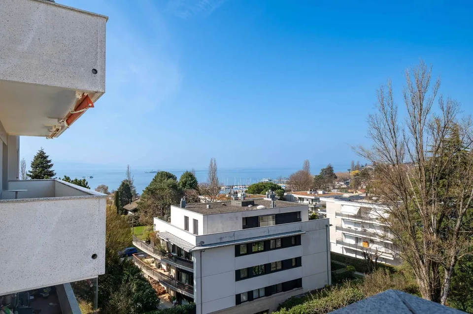 Superbo appartamento ristrutturato di 3,5 locali con vista sul lago