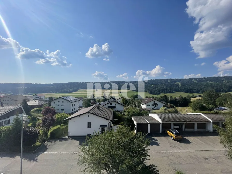 Bel appartement de 4 pièces avec vue dégagée et balcon