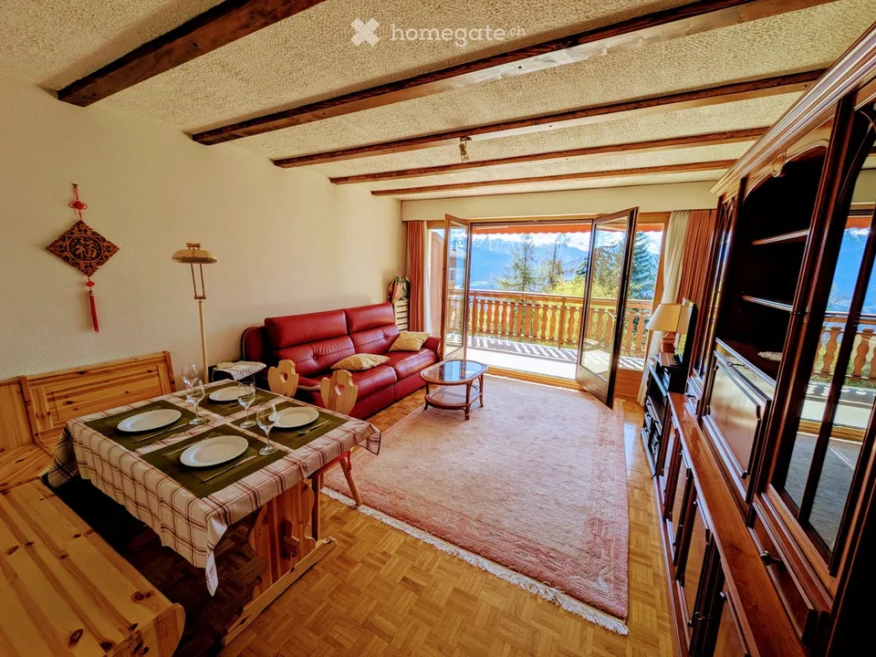 Crans-Montana, schönes 2.5-Zimmer-Wohnung