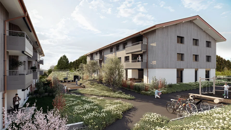 Spacieux appartements neufs de 4,5 pièces dans un cadre verdoyant