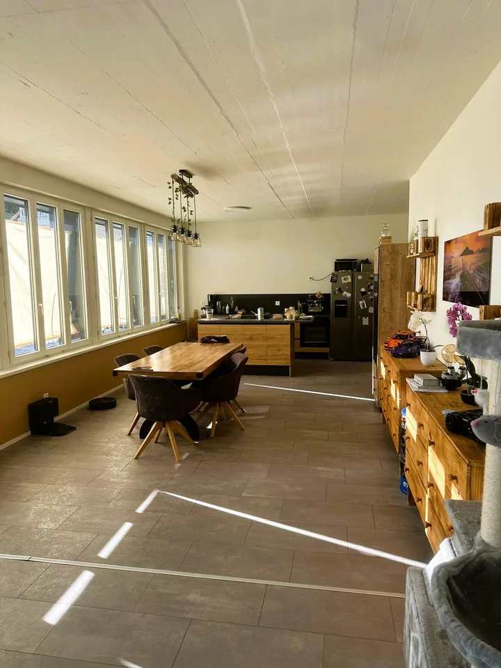Wow, eine Loft mit Alpensicht