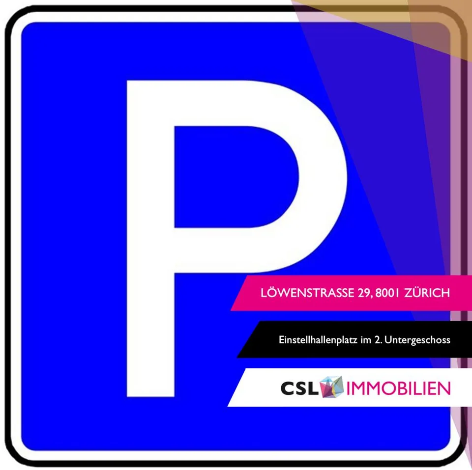 Einstellplatz zu vermieten - Löwenstr. 29 - Parkplatz 2.UG