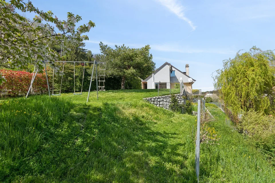 Villa mit Panoramablick auf den Genfer See