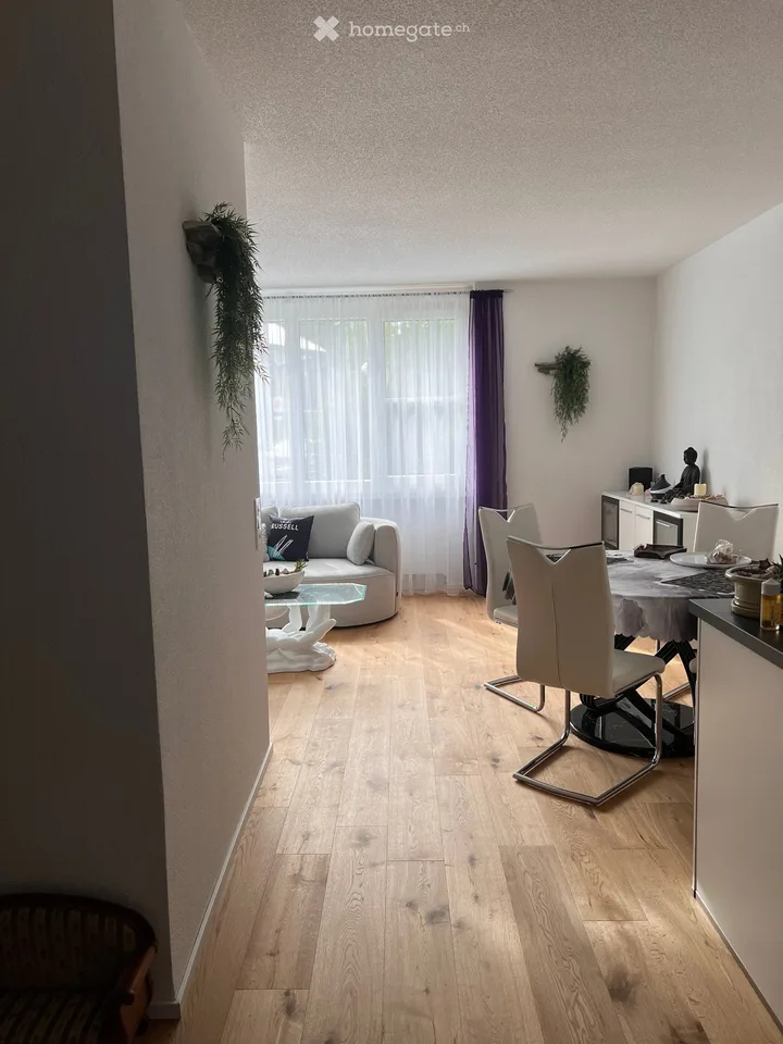 Sehr schöne 1,5 Zimmer Wohnung EG in Wangen an der Aare