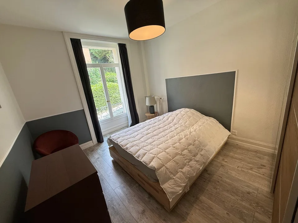 A louer appartement meublé dans un cadre exceptionnel à Territet