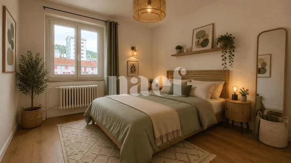 Schönes helles 3-Zimmer-Apartment mit Balkon