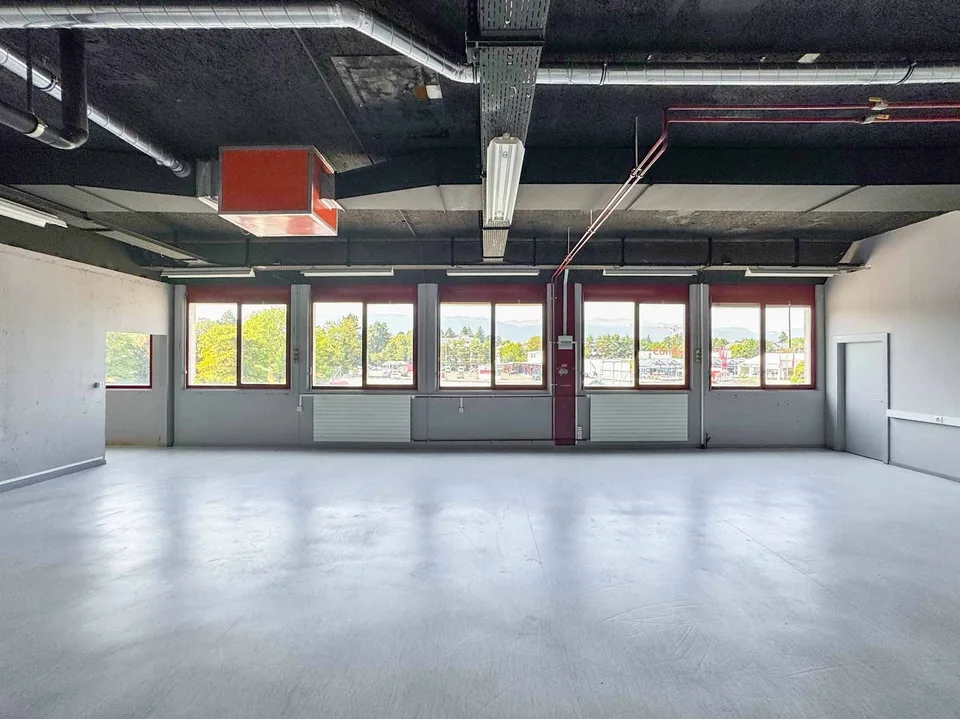 Atelier lumineux de 365 m² à Meyrin