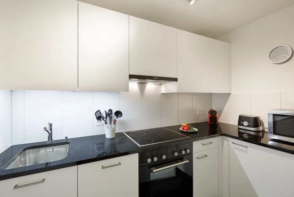 Helles Apartment innerhalb 2 Minuten Fußweg von Spalenberg – Foto 16 von 17