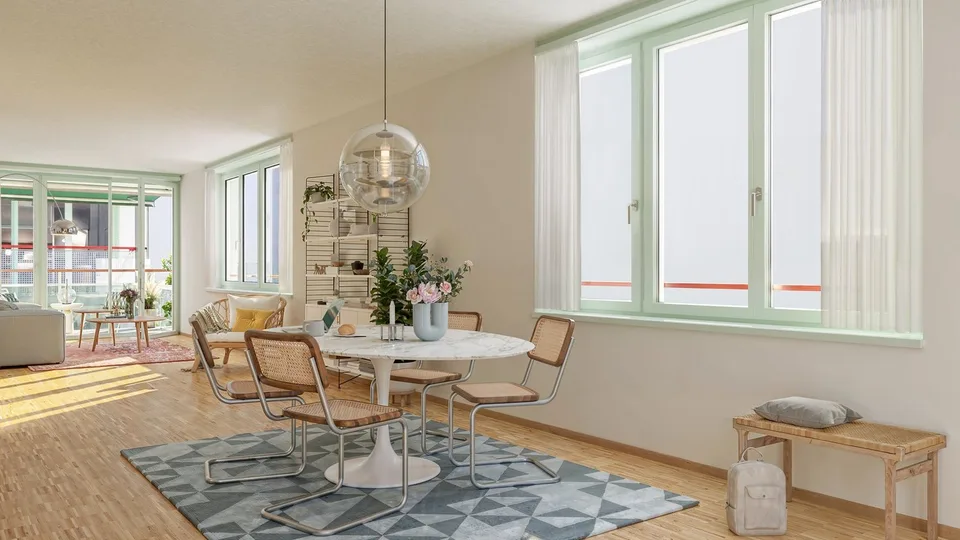 Erstvermietung 4.5-Zimmerwohnung im neuen Quartier Volta Nord
