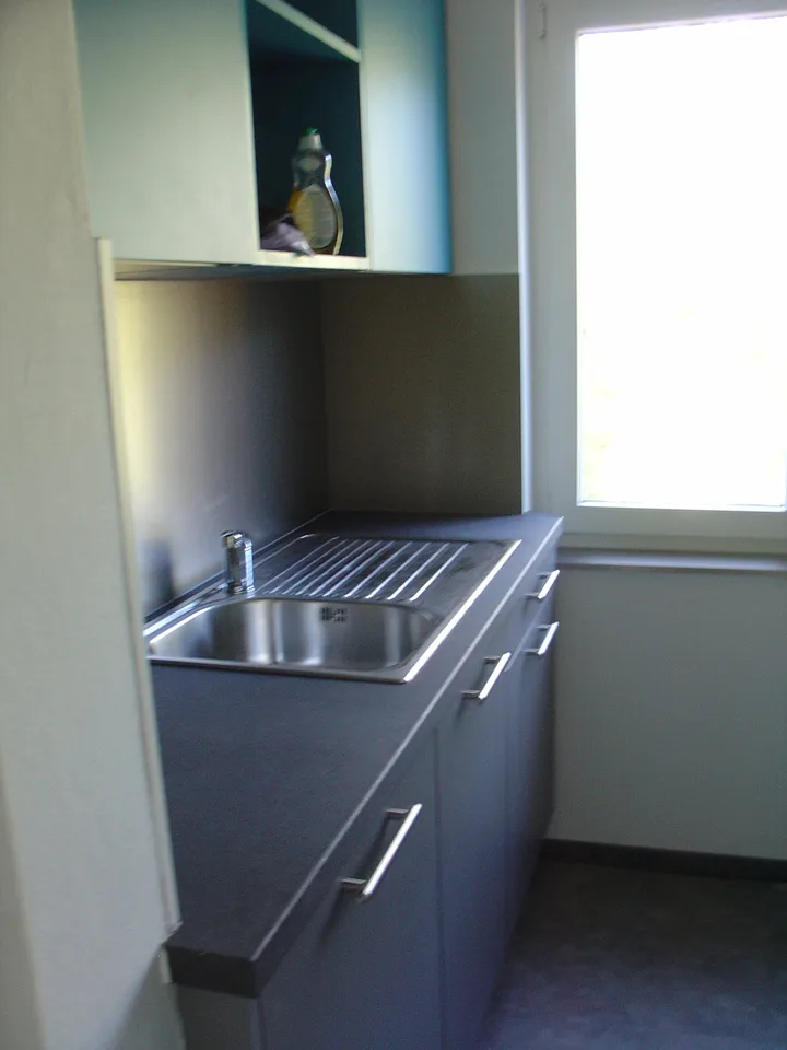 3,5 Zimmer in einem kleinen Haus mit 2 Wohnungen.