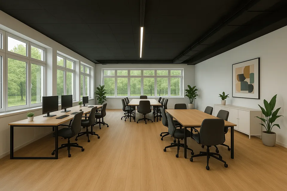 Espace commercial lumineux et flexible de 95 m² à Baden-Dättwil